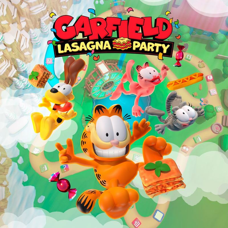 Garfield Lasagna Party box art for Playstation 5